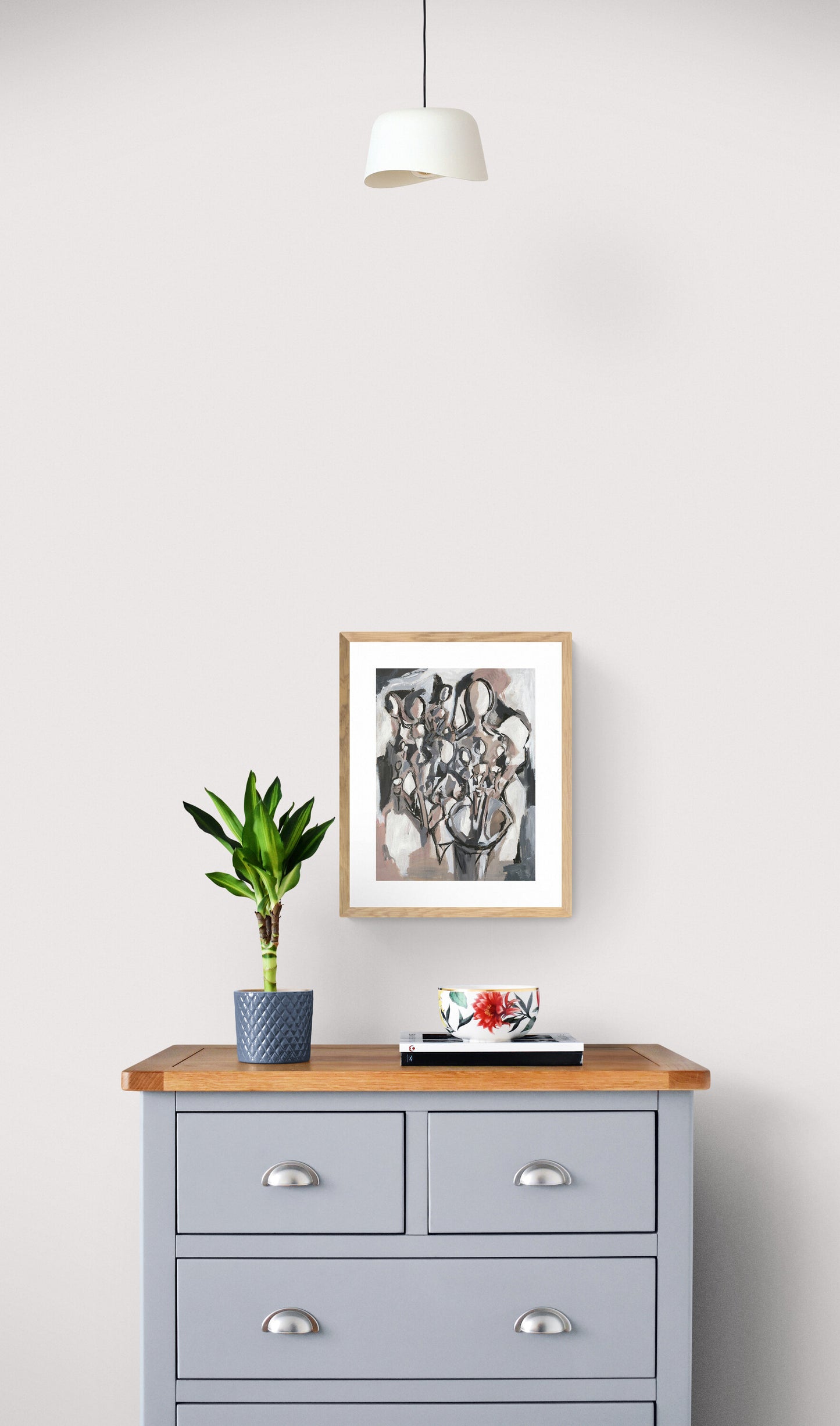 "Abstract Figures #2" Fine Art Print