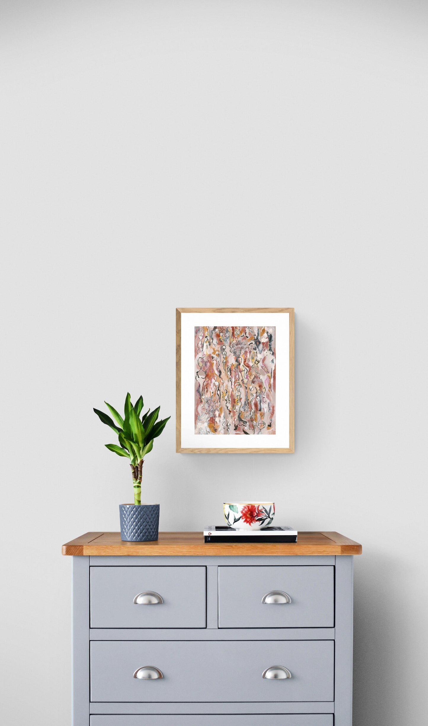 "Abstract Figures #1" Fine Art Print