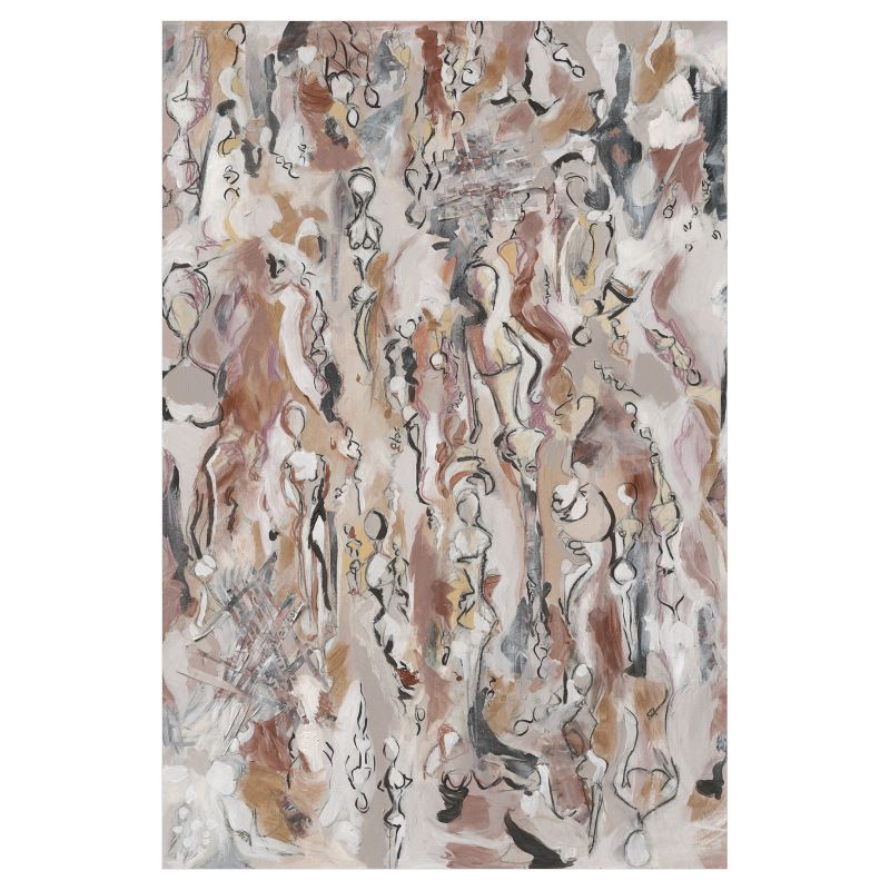 "Abstract Figures #1" Fine Art Print